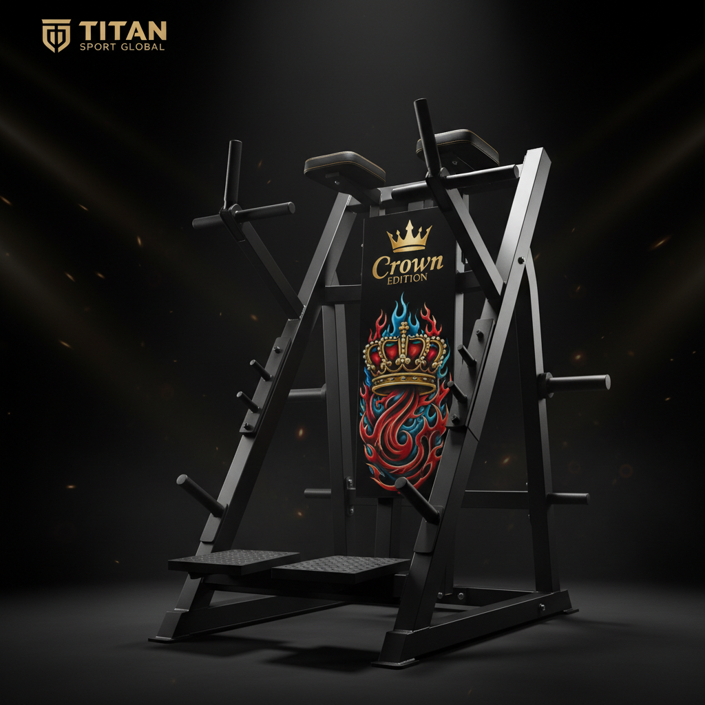TITAN Crown Edition Standing Calf Raise Machine