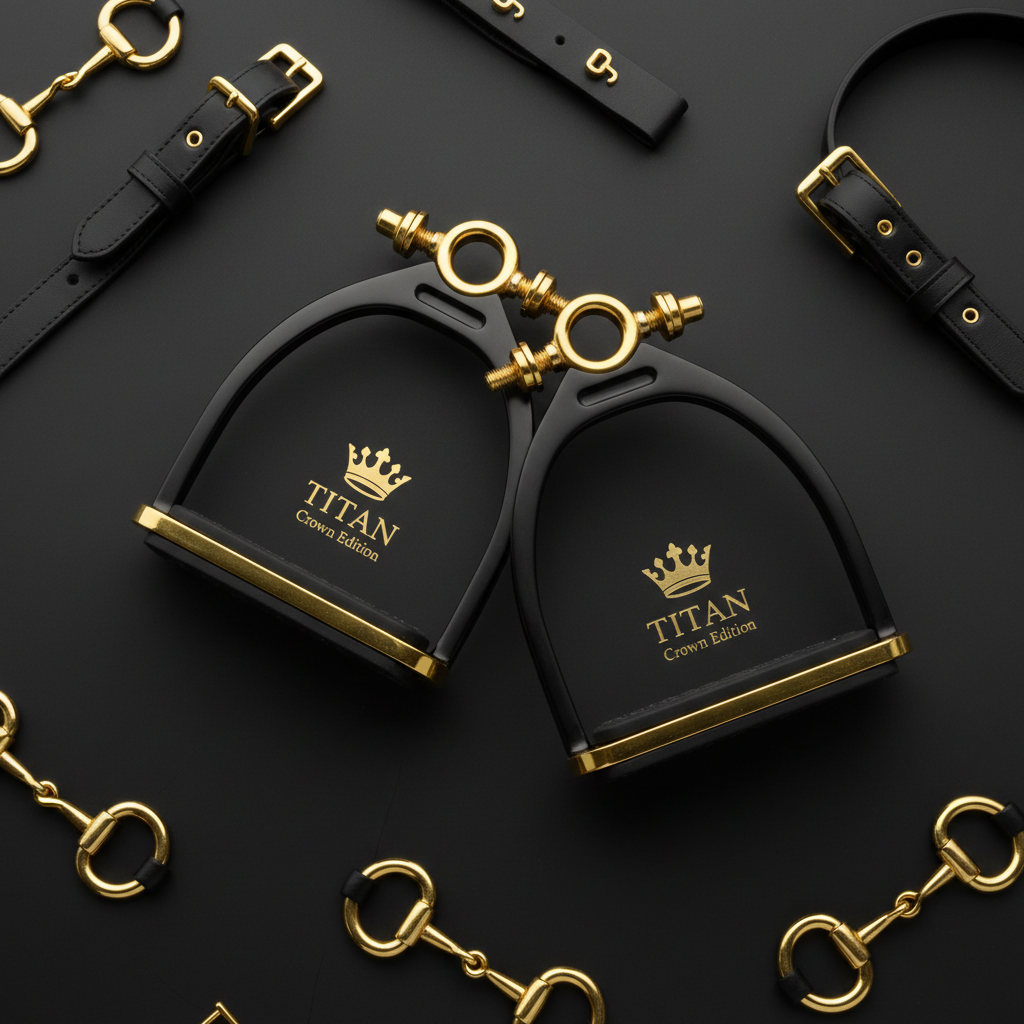 TITAN Crown Edition Equestrian Stirrup Irons
