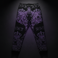 TITAN Men's Crown Edition Lounge Pants Electric Purple Silver