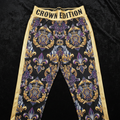 TITAN Crown Edition Tattoo Art Royal Crest Track Pants Women's Athletic Bottoms