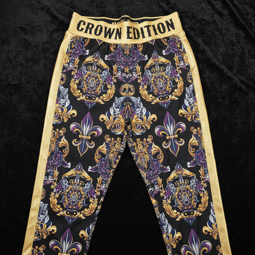 TITAN Crown Edition Tattoo Art Royal Crest Track Pants Women's Athletic Bottoms