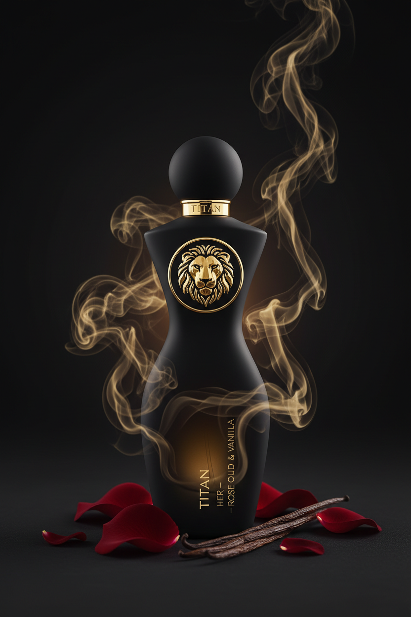 TITAN HER Rose Oud Vanilla Perfume