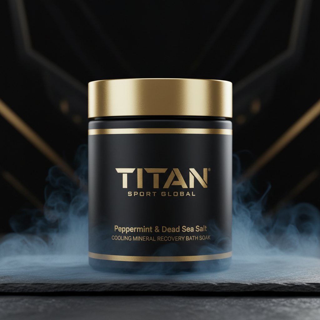TITAN HIM Bath Soak Peppermint & Dead Sea Salt