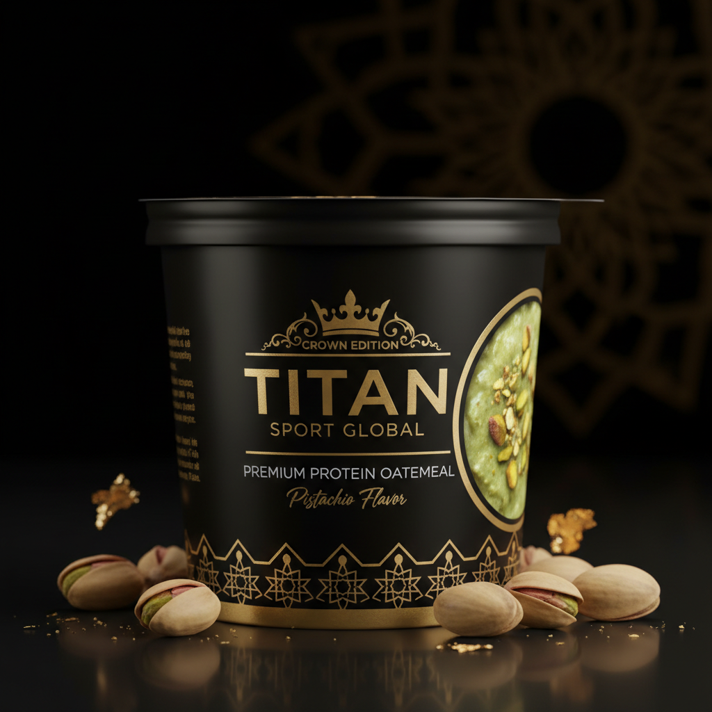 Crown High-Protein Pistachio Oatmeal Cup