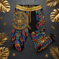 TITAN Women's Aztec Sun Goddess Joggers — Tonatiuh Edition
