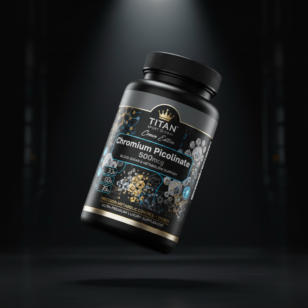 TITAN Chromium Picolinate 500mcg - Crown Edition bottle shot