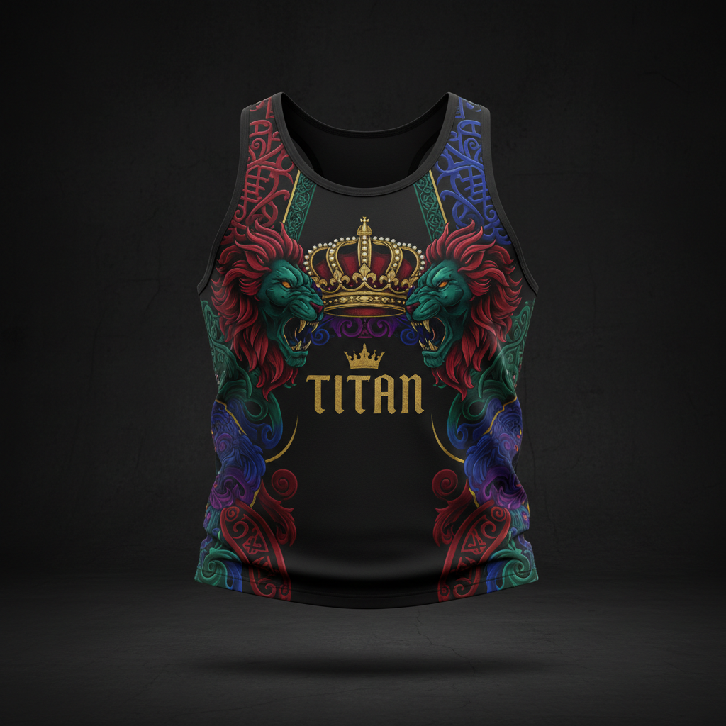 TITAN Men's Muscle Tank - Crown Edition