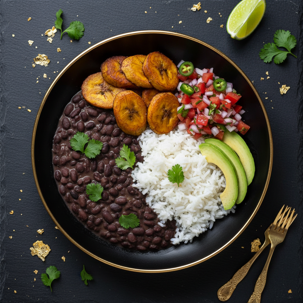 TITAN Guatemalan Vegan Black Bean & Plantain Lunch Bowl