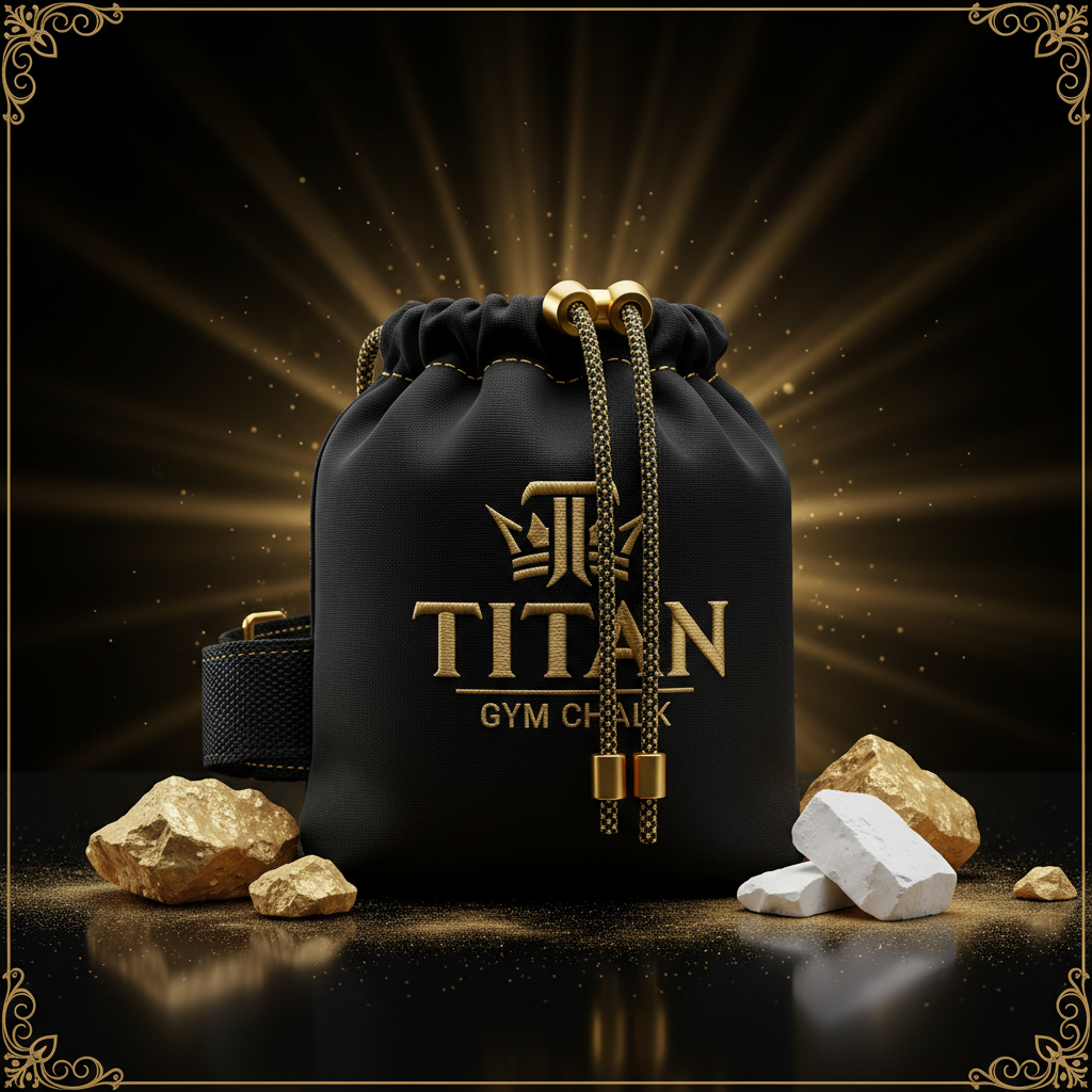 TITAN Gym Chalk Bag - Drawstring