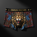 TITAN Crown Edition Men's Boxer Briefs — Lion Heart Tattoo Art
