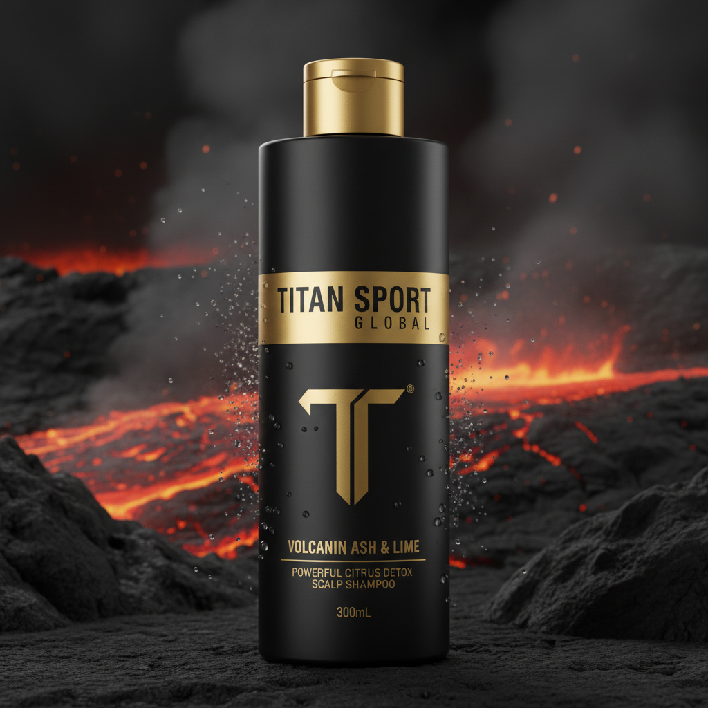 TITAN HIM Shampoo Volcanic Ash & Lime