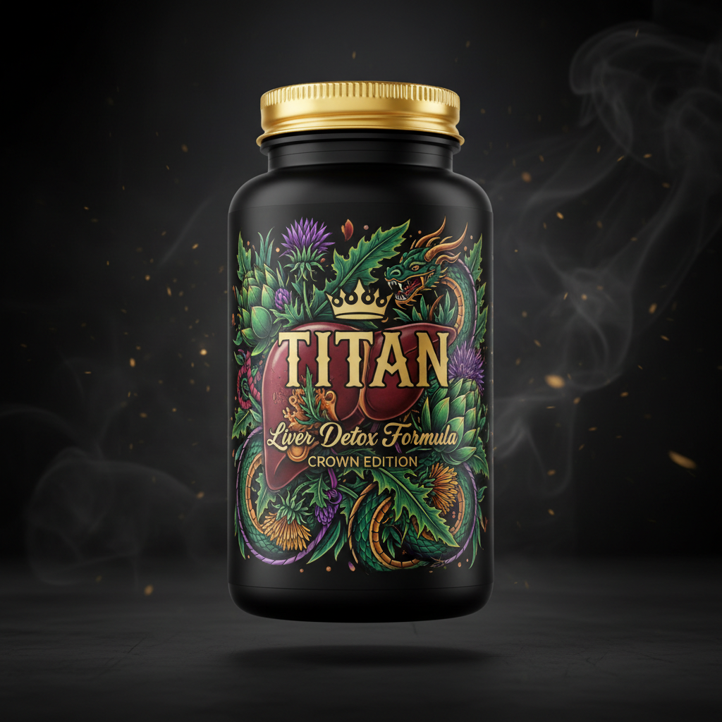TITAN Liver Detox Formula - Athletic Liver Optimizer