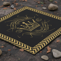 TITAN LuxeGround Glamping Outdoor Rug — Crown Edition