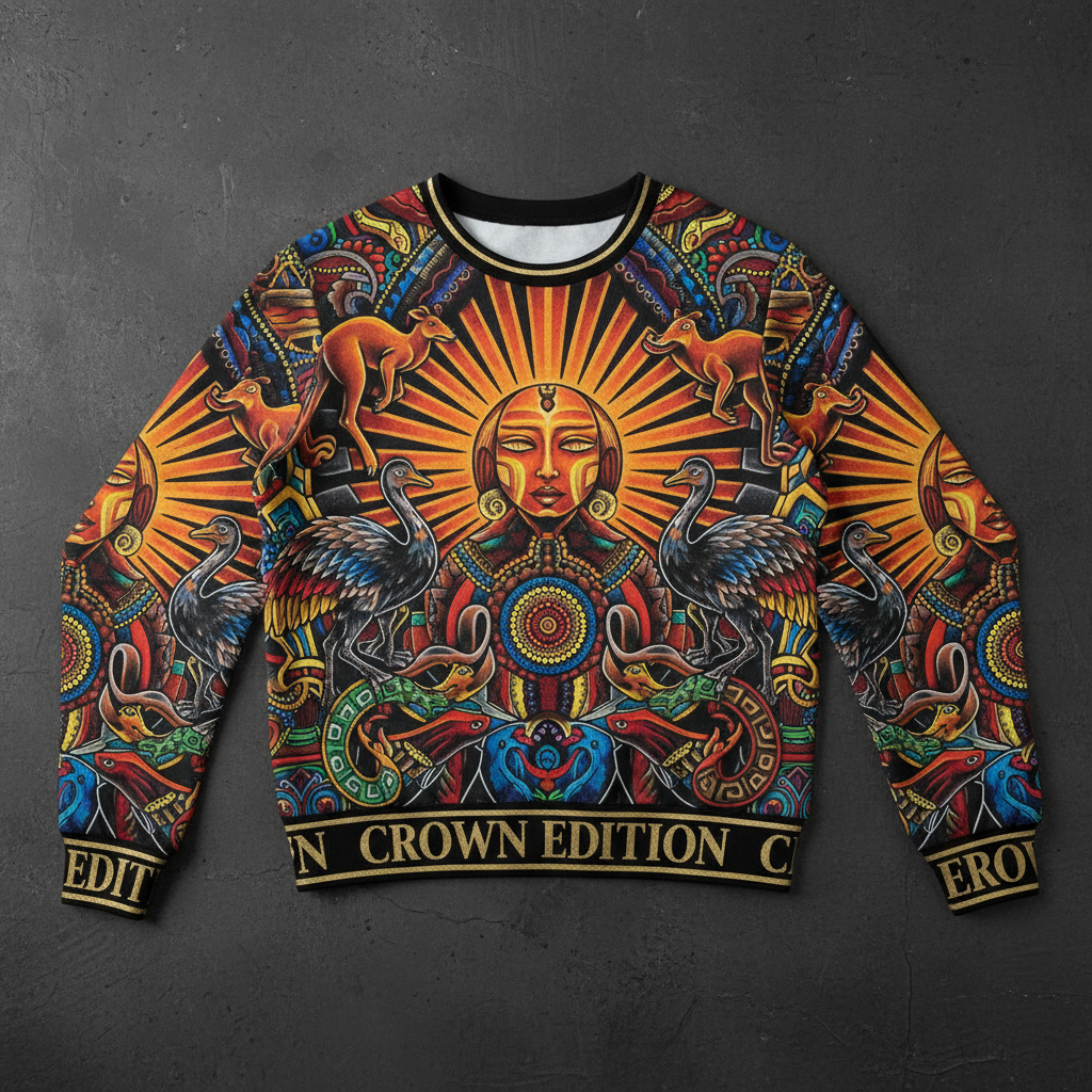 TITAN Women's Yhi Sun Goddess Crewneck — Dreamtime Edition