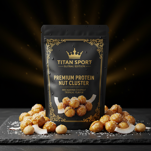 Crown High-Protein Toasted Coconut Macadamia Clusters