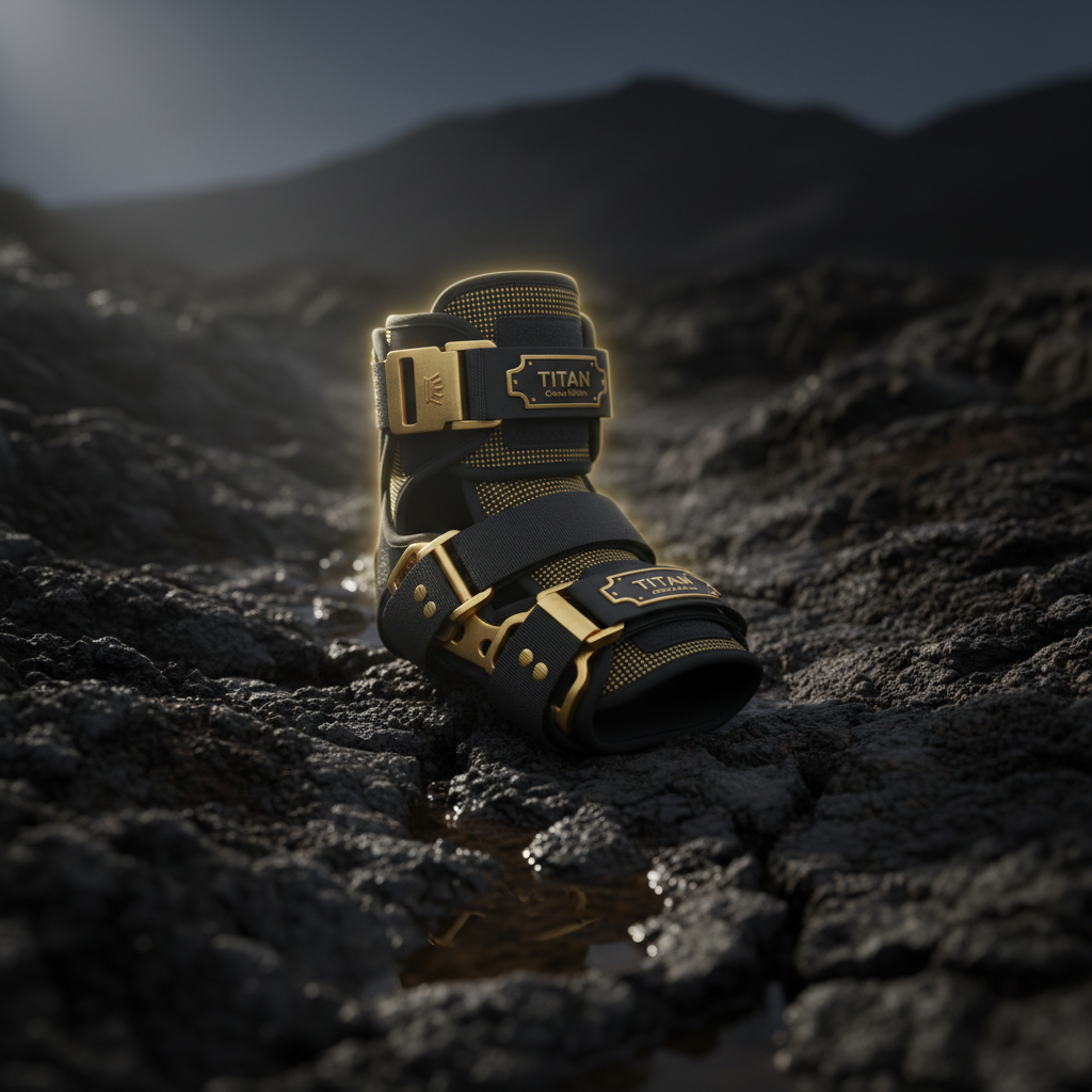 TITAN AnkleForce Elite Tactical Trail Ankle Brace — Crown Edition