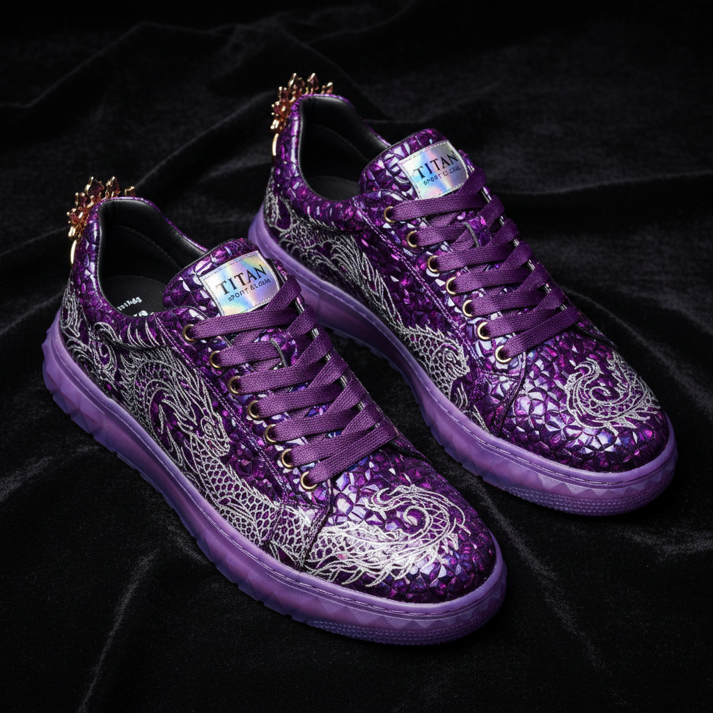 TITAN Crown Edition Drop 005 — Amethyst Purple