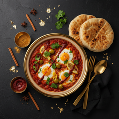 TITAN Moroccan Egg Tagine Vegetarian Muscle Dinner — Weekly & Monthly Plan