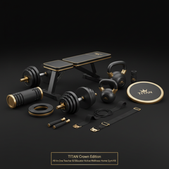 TITAN All-In-One Teacher & Educator Active Wellness Home Gym Kit — Crown Edition 👑