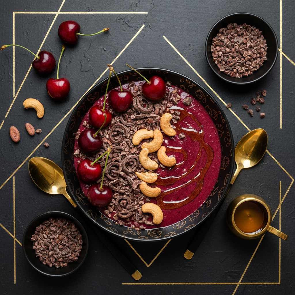 TITAN Cherry Dark Chocolate Recovery Protein Fruit Bowl
