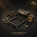 TITAN All-In-One Apartment & Small Space Home Gym System Crown Edition