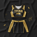 TITAN Crown Edition Cheerleading Uniform Set