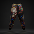 TITAN Women's Sweatpants - White Tiger Empress Crown Edition Design