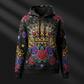 Crowned In Glory Women's Hoodie — TITAN Crown Edition tattoo artwork