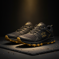 TITAN Pro Trail Running Shoes Black & Gold