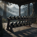 TITAN Off-Grid Cast Iron Dumbbell Set Crown Edition