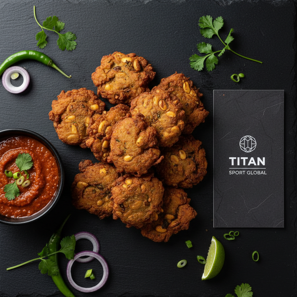 TITAN West African Vegan Akara Bean Fritters Breakfast - High-Protein Meal Plan