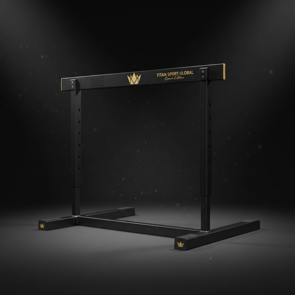 TITAN Crown Adjustable Track Hurdle Competition Grade