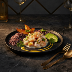 TITAN Leche de Tigre Ceviche & Purple Quinoa Peruvian Power Dinner — Weekly & Monthly Plan