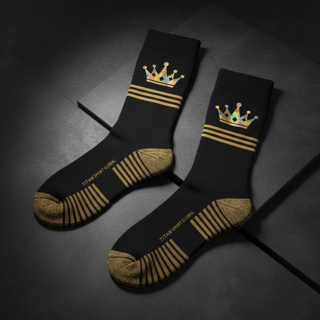 TITAN Soccer Compression Socks Crown Edition