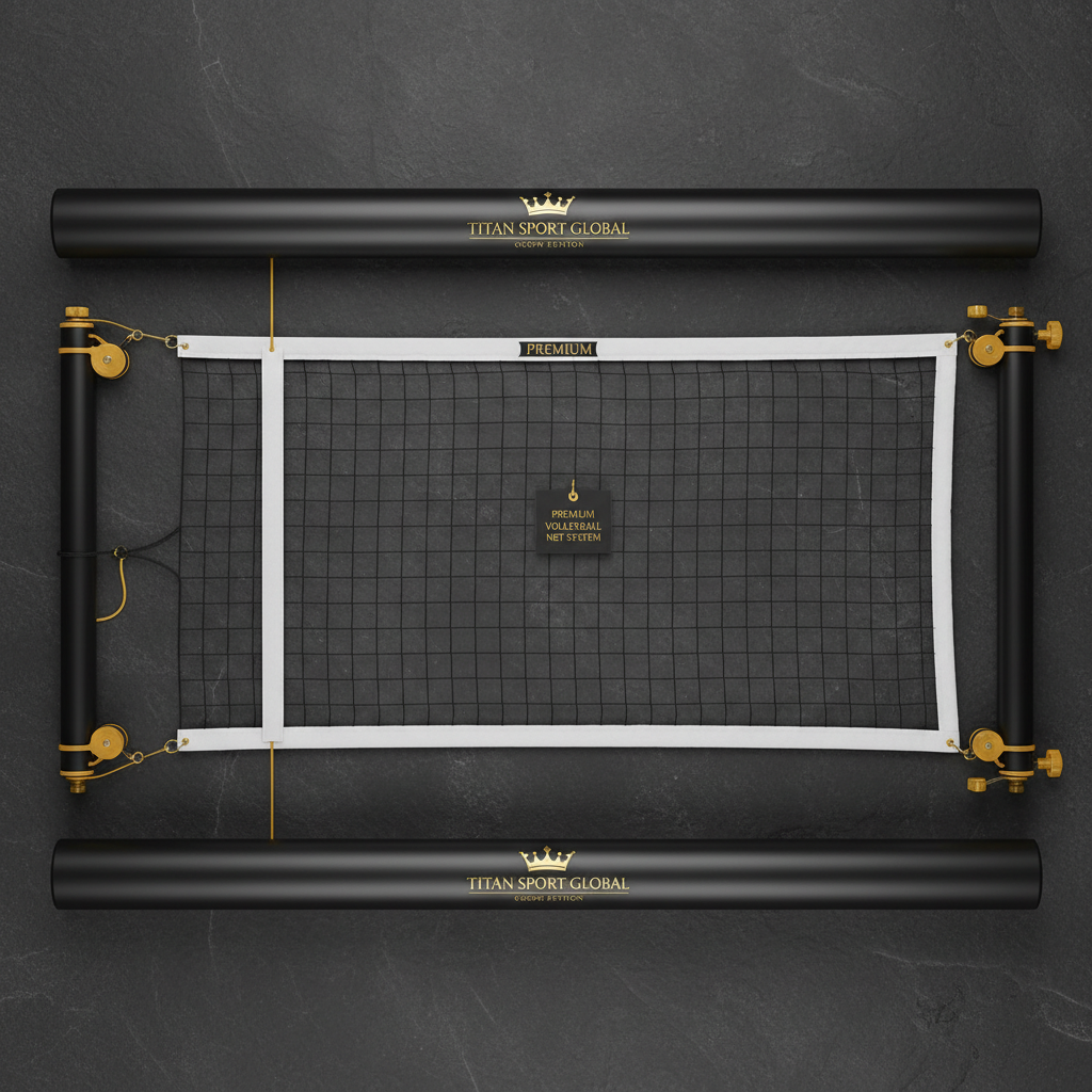 TITAN Crown Edition Volleyball Net System