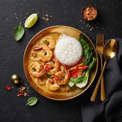 TITAN Thai Coconut Shrimp Curry Muscle Dinner Bowl — Weekly & Monthly Plan