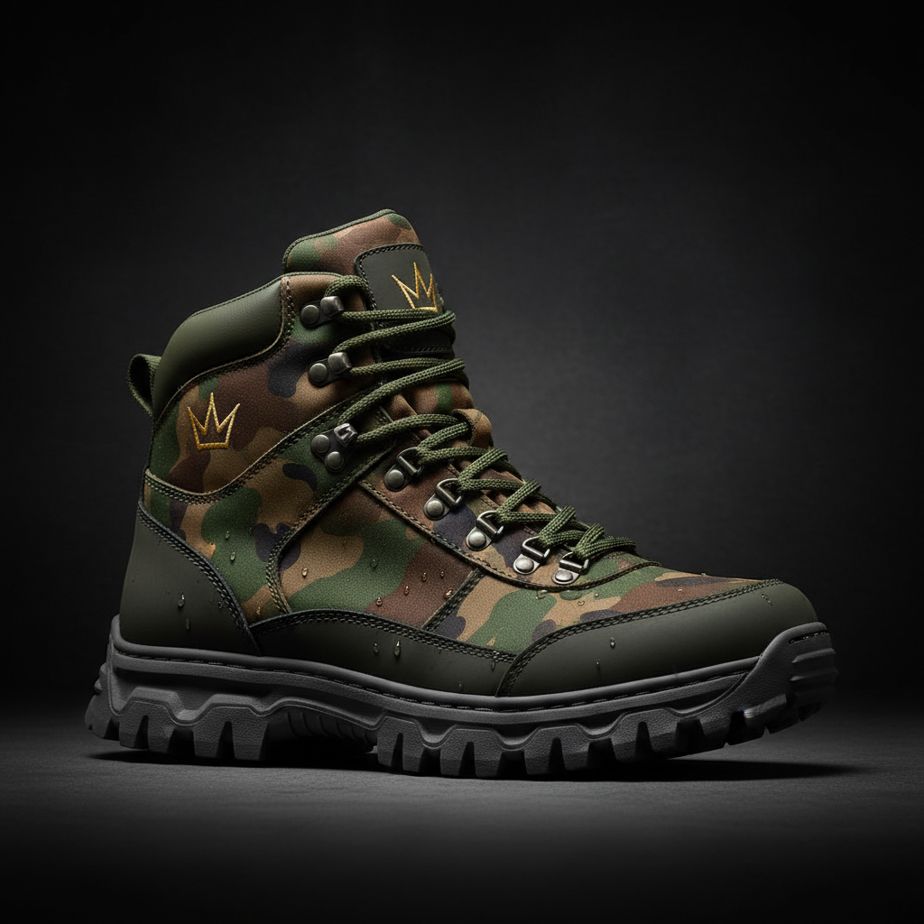 TITAN Hiking Boot Forest Camo Crown