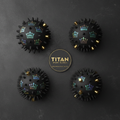 TITAN Trigger Point Ball Set Crown Edition