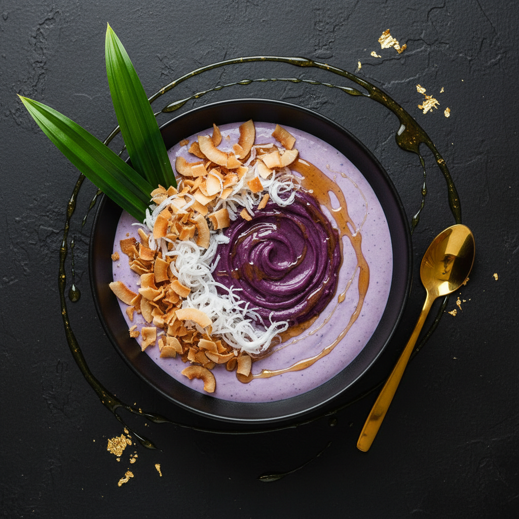 TITAN Ube Purple Yam Filipino Crown Protein Fruit Bowl