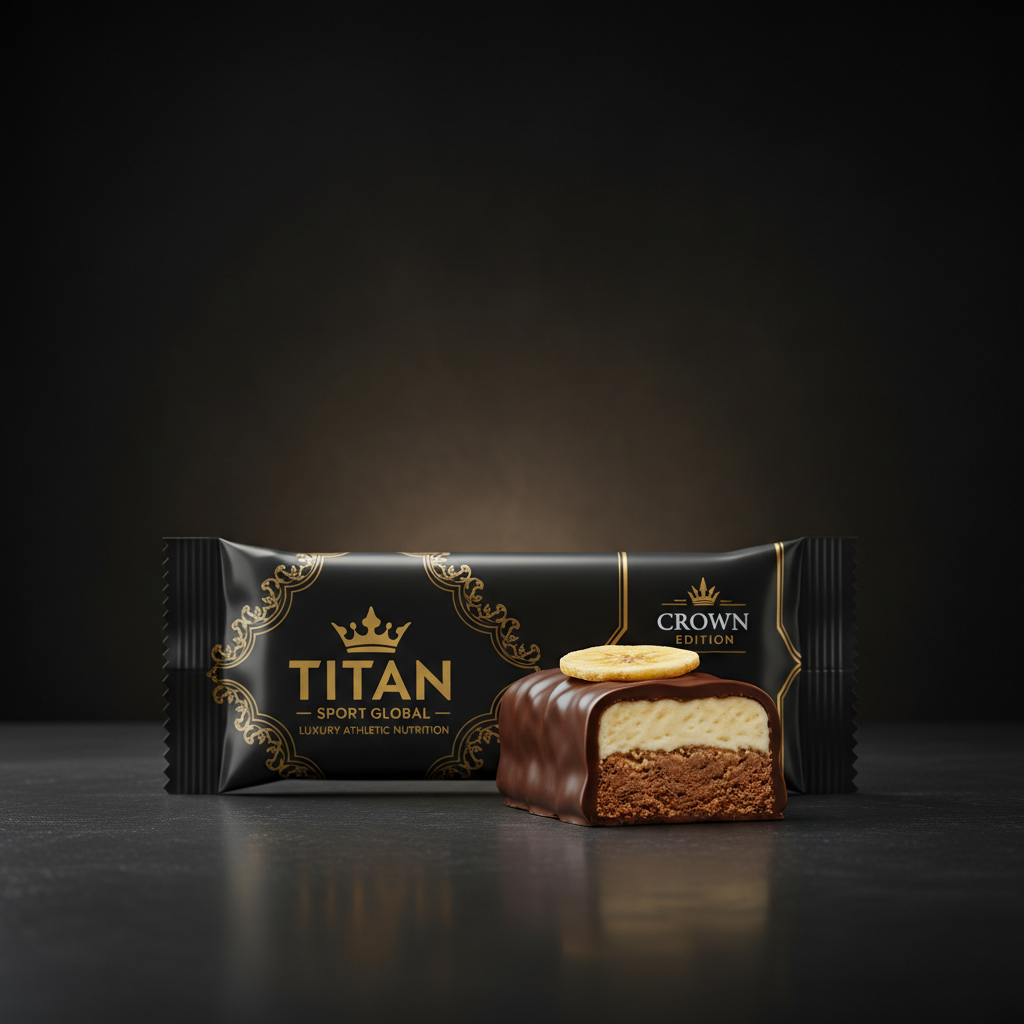 Crown Banana Dark Chocolate Protein Bar — TITAN SPORT GLOBAL