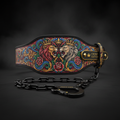 TITAN Crown Edition Leather Dip Belt — Crown Edition matte black and gold