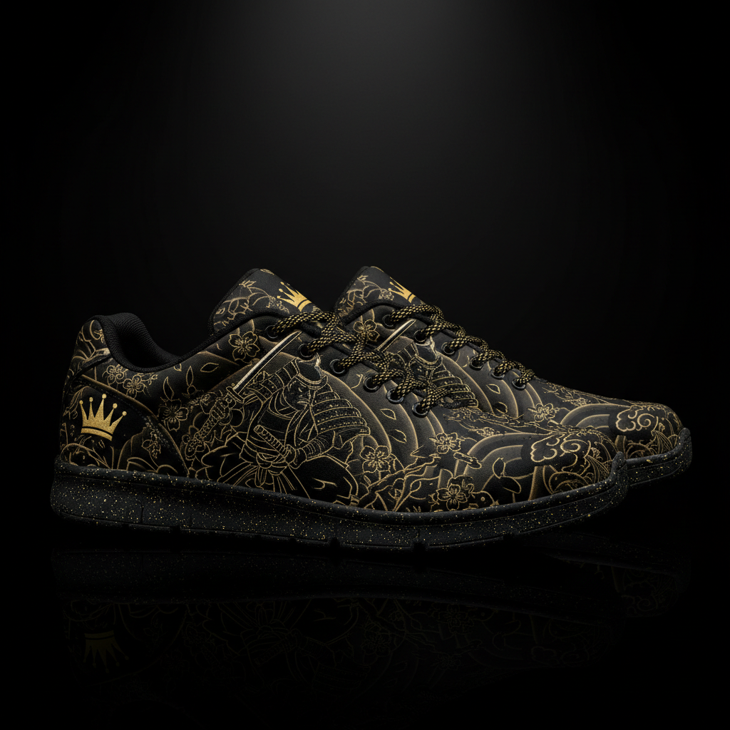 TITAN Crown Edition Samurai Men's Training Shoe Tattoo Art
