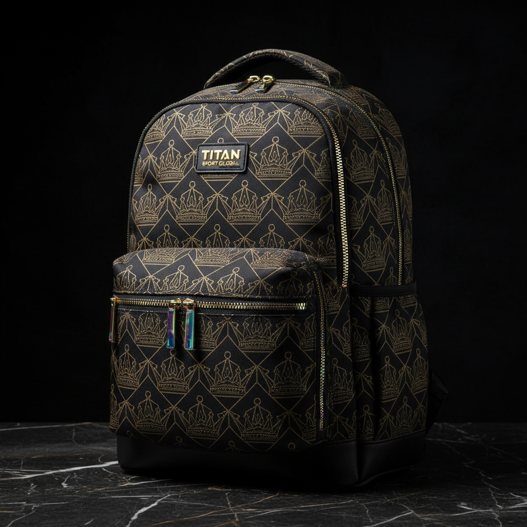 TITAN Crown Pattern Backpack — Elite Series