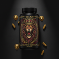 TITAN Testosterone Booster - Natural T-Support Formula 60 Capsules
