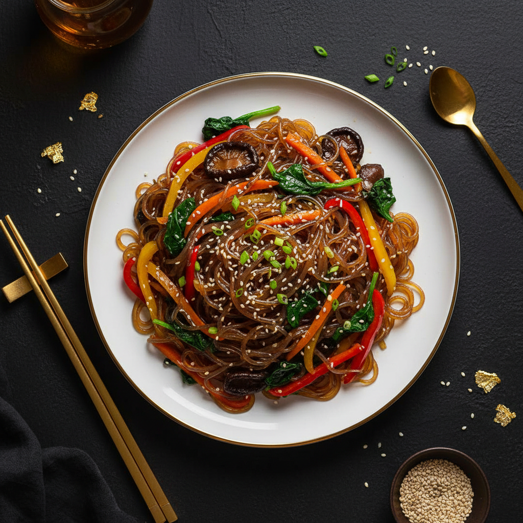 TITAN Korean Japchae Glass Noodle Vegan Muscle Dinner
