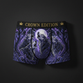 TITAN Crown Edition Men's Boxer Briefs — Wolf Pack Tattoo Art