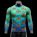 TITAN Rash Guard Ocean Wave Crown SWAG Edition