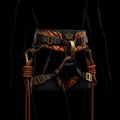 TITAN Off-Grid Rappelling Harness — Tiger Flame SWAG