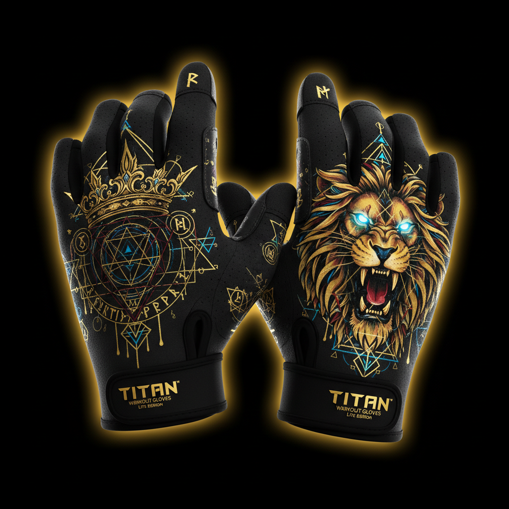 TITAN Workout Gloves Lite Crown Edition