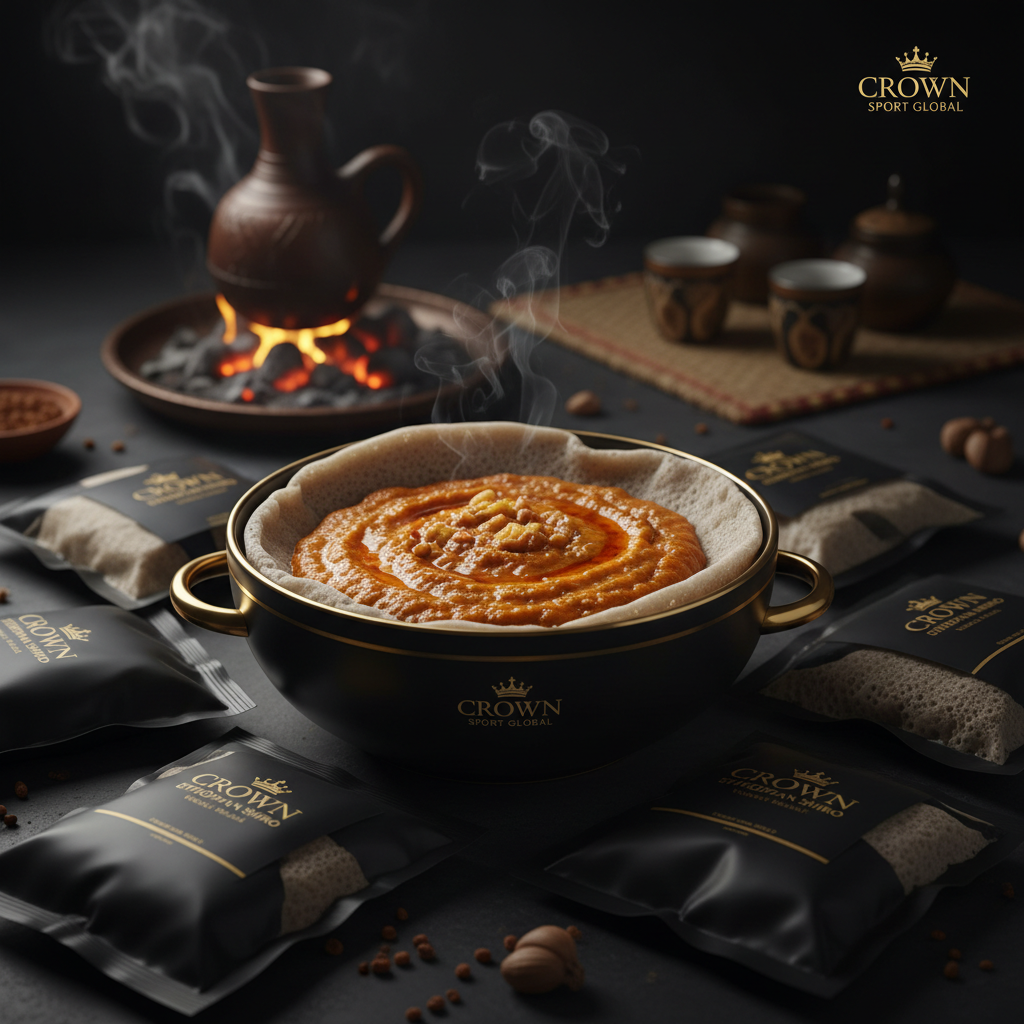 Crown Ethiopian Shiro Weekly Meal Bundle — TITAN SPORT GLOBAL Crown Edition